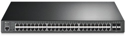 TP-Link JetStream 52-Port Gigabit L2+ Managed Switch with 48-Port PoE+