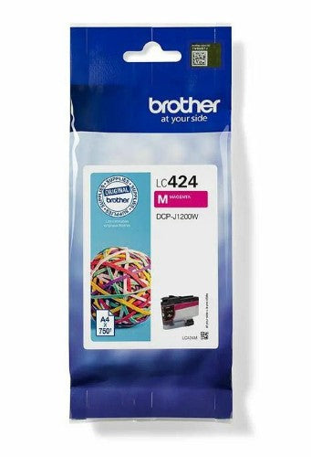 Brother LC-424M Ink cartridge magenta, 750 pages ISO/IEC 19752 for Brother DCP-J 1200