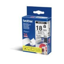 Brother TZE-SE4 DirectLabel black on white Laminat 18mm x 8m for Brother P-Touch TZ 3.5-12mm/18mm/6-18mm/6-24mm/6-36mm