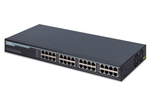 Digitus 16-port 10G Ethernet PoE+ injector, 802.3at, 250 W