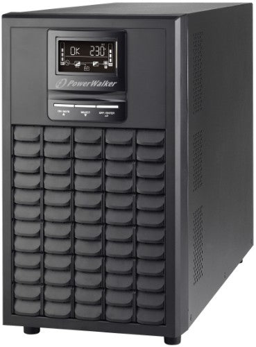 PowerWalker VFI 3000 CG PF1 uninterruptible power supply (UPS) Double-conversion (Online) 3 kVA 3000 W 9 AC outlet(s)