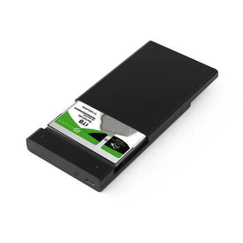 CoreParts MSUB3303 storage drive enclosure HDD/SSD enclosure Black