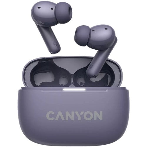 Canyon CNS-TWS10PL headphones/headset True Wireless Stereo (TWS) In-ear Calls/Music/Sport/Everyday USB Type-C Bluetooth Purple