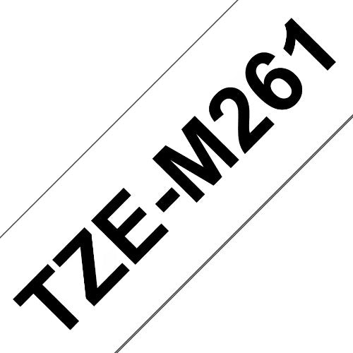 Brother TZE-M261 DirectLabel black on white matt 36mm x 8m for Brother P-Touch TZ 3.5-36mm/6-36mm