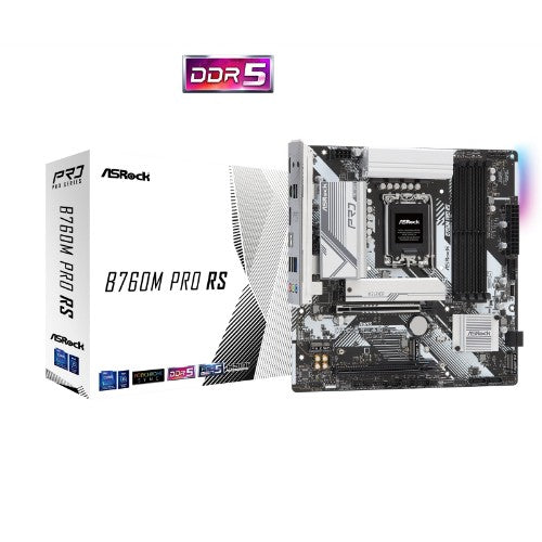 Asrock B760M Pro RS Intel B760 LGA 1700 micro ATX