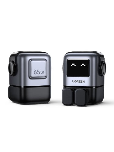 Ugreen USB-A+2C 65W UNO GAN CHARGER Mobile phone, Laptop, Tablet Black AC, USB Indoor