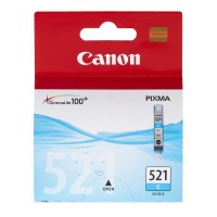 Canon 2934B001/CLI-521C Ink cartridge cyan, 448 pages ISO/IEC 24711 205 Photos 9ml for Canon Pixma IP 3600/MP 980