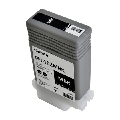 Canon 0894B001/PFI-102MBK Ink cartridge black matt 130ml for Canon IPF 500/600/700/750