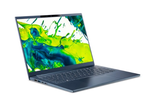 Acer Aspire 14 AI A14-11M-X2N7 Copilot+ PC Snapdragon X1-26-100 Laptop 35.6 cm (14") WUXGA 16 GB LPDDR5x-SDRAM 512 GB SSD Wi-Fi 7 (802.11be) Windows 11 Home Blue