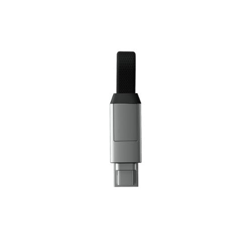 Rolling Square inCharge 6 USB cable USB C Micro-USB A White