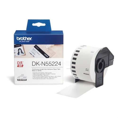 Brother DK-N55224 DirectLabel Etikettes white 54mm x 30,48m for Brother P-Touch QL/700/800/QL 12-102mm/QL 12-103.6mm