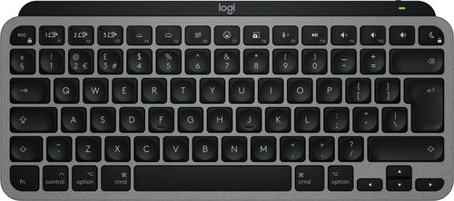 Logitech MX Keys Mini For Mac keyboard Home/Office Bluetooth QWERTY UK English Black, Grey