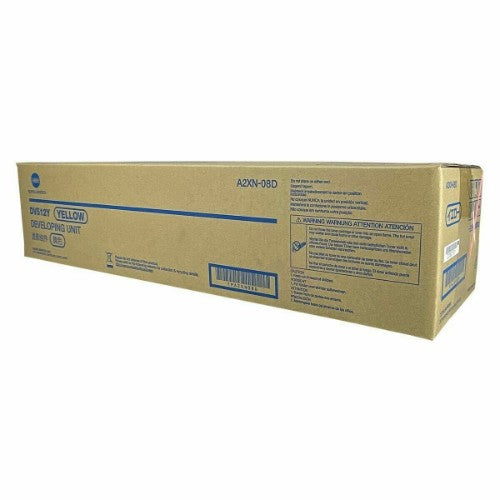 Konica Minolta A2XN08D/DV-512Y Developer yellow, 600K pages for KM Bizhub C 224/454