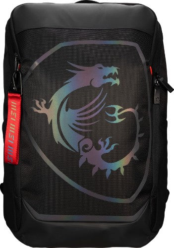 MSI Titan Gaming backpack Rucksack Black, Red