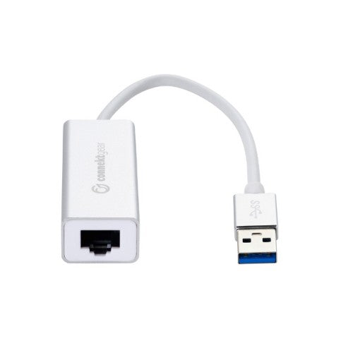 connektgear USB 3 Type A to RJ45 CAT6 Gigabit Ethernet Adapter - Male to Female
