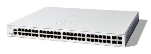 Cisco Catalyst 1200-48T-4G Smart Switch, 48 Port GE, 4x1GE SFP, Limited Lifetime Protection (C1200-48T-4G)