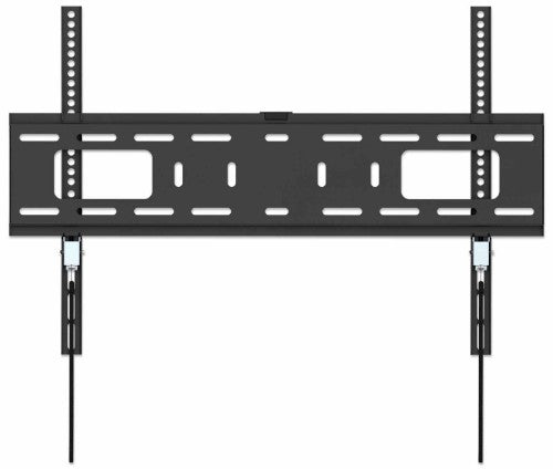 Manhattan Wall Mount for TV & Monitors (Fixed), For screens 37" to 65", VESA compatability: all between 200x200mm and 600x400mm - check the dimensions of the four mounting holes on back of screen to ensure it fits, Max 50kg, Black, Bracket