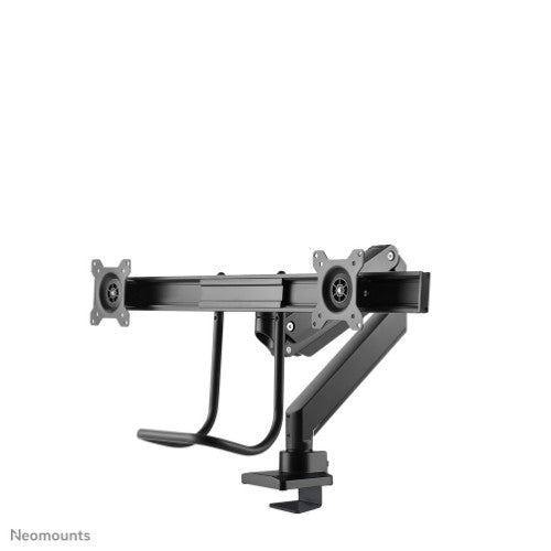 Neomounts NM-D775DXBLACK Monitor arm 10-32" - gas spring - Topfix - 180°-stop