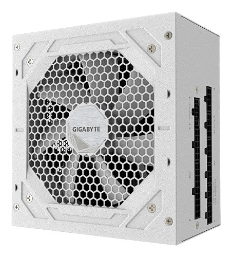 GIGABYTE UD750GM PG5 V2 ICE Power Supply Unit- PCIe Gen 5.1, 80 PLUS Gold, Fully Modular Design, 120mm Fan, ATX 3.1 compatible, EU Plug
