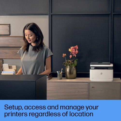 HP LaserJet Pro 3102fdn Multifunction Black and white Printer, Ethernet Only; Copier, Scanner