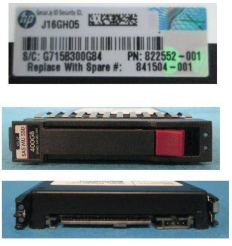 HPE 841504-001 internal solid state drive 400 GB 2.5" SAS