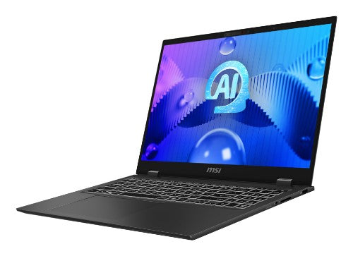 MSI Prestige 16 AI Studio B1VEG-035UK Intel Core Ultra 7 155H Laptop 40.6 cm (16") Quad HD+ 32 GB LPDDR5-SDRAM 1 TB SSD NVIDIA GeForce RTX 4050 Wi-Fi 7 (802.11be) Windows 11 Home Grey