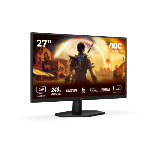 AOC G4 Q27G42ZE computer monitor 68.6 cm (27") 2560 x 1440 pixels Quad HD LCD Black, Red