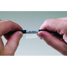 Brady 62363 Transparent, White Self-adhesive printer label