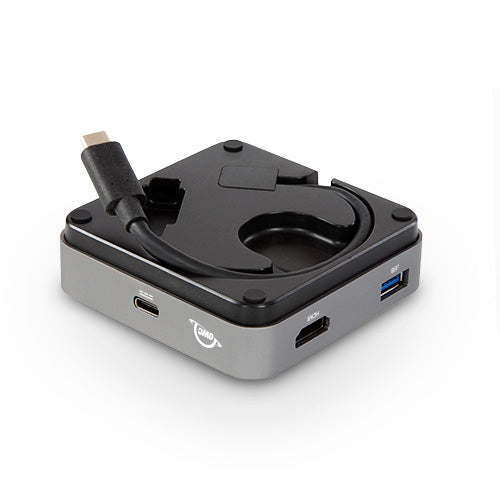 OWC USB-C Travel Dock Wired USB 3.2 Gen 1 (3.1 Gen 1) Type-C Grey