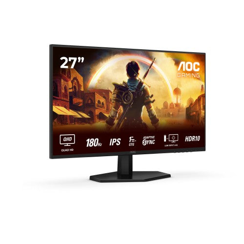AOC G4 Q27G42XE computer monitor 68.6 cm (27") 2560 x 1440 pixels Quad HD Black, Red