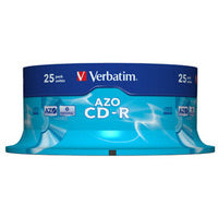 Verbatim CD-R AZO Crystal 700 MB 25 pc(s)