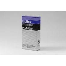 Brother PC-202RF Thermal-transfer roll, 2x420 pages Pack=2 for Brother Fax 1010