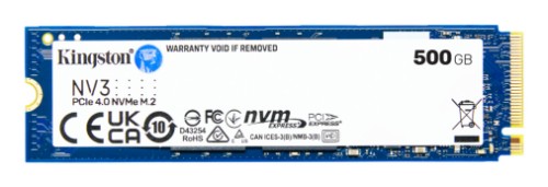 Kingston Technology 500G NV3 M.2 2280 NVMe SSD