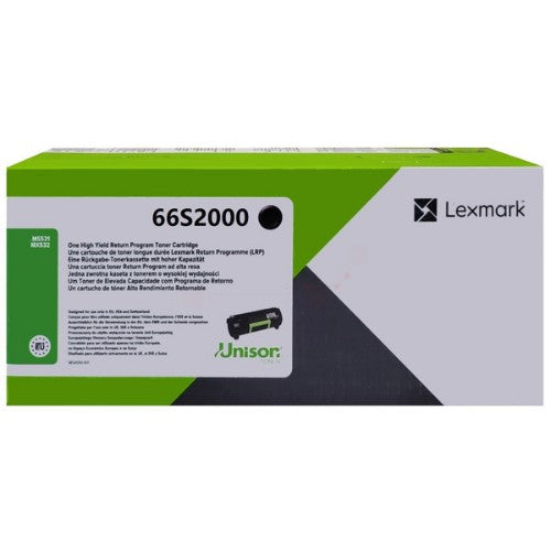Lexmark 66S2000 Toner-kit return program, 5K pages ISO/IEC 19752 for Lexmark MS 531/632/MX 532/MX 632