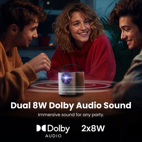 Nebula N2325212 data projector Standard throw projector 400 ANSI lumens LED 1080p (1920x1080) Black, Dark Grey