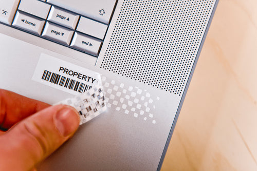 Brother TZE-SE4 DirectLabel black on white Laminat 18mm x 8m for Brother P-Touch TZ 3.5-12mm/18mm/6-18mm/6-24mm/6-36mm