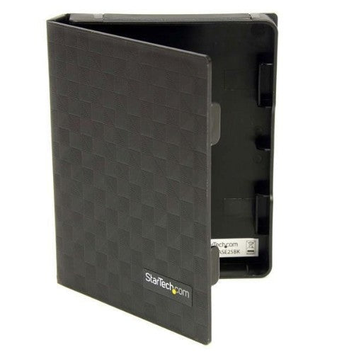 StarTech.com 2.5in Anti-Static Hard Drive Protector Case - Black (3pk)