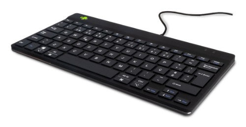 R-Go Tools Ergonomic keyboard R-Go Compact Break, compact keyboard with break software, QWERTY (PT), wired, black