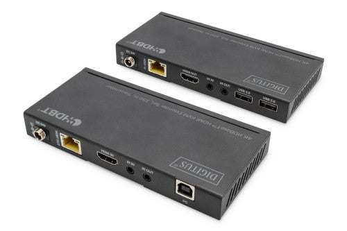 Digitus 4K HDBaseT™ 2.0 HDMI KVM extender set, 150 m
