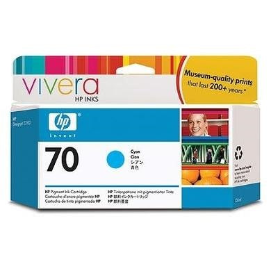 HP C9452A/70 Ink cartridge cyan 130ml for HP DesignJet Z 2100/5200/5400