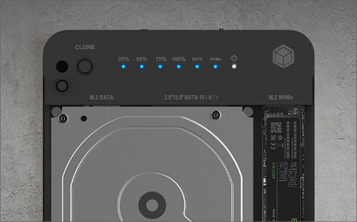 ICY BOX IB-2915MSCL-C31 USB 3.2 Gen 2 (3.1 Gen 2) Type-C Black