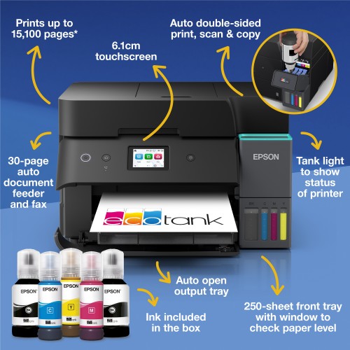 Epson EcoTank ET-4950 Inkjet A4 4800 x 1200 DPI 35 ppm Wi-Fi