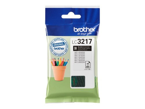 Brother LC-3217BK Ink cartridge black, 550 pages ISO/IEC 24711 15ml for Brother MFC-J 5330