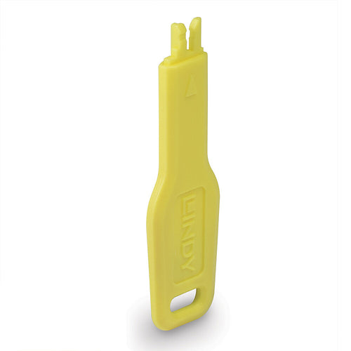 Lindy RJ45 Port Blocker key, Yellow