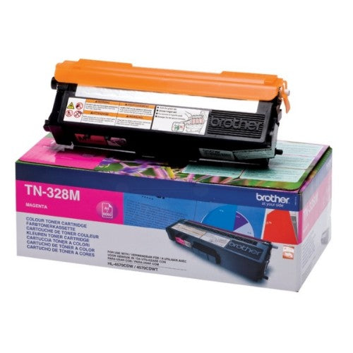 Brother TN-328M Toner magenta extra High-Capacity, 6K pages ISO/IEC 19798 for Brother HL-4570