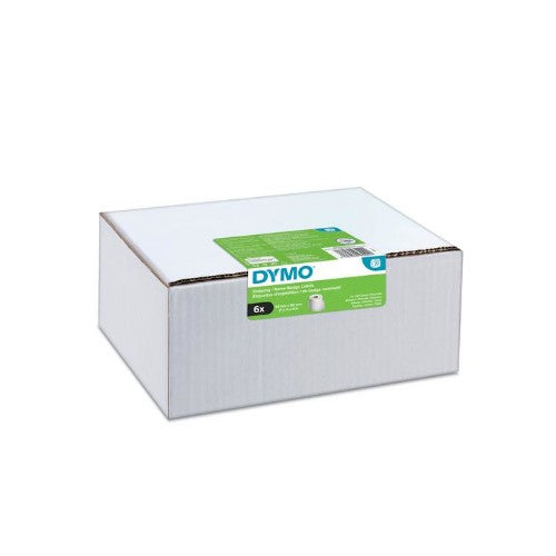 Dymo 2093092 DirectLabel-etikettes white 101mm x 54mm Pack=6 for Labelwriter 4 XL/ 450 Duo/ Series/ Turbo/ Twin Turbo