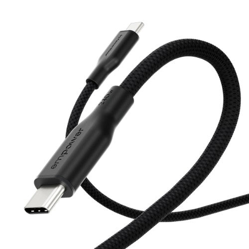 PanzerGlass empower by ® Racing 240W USB-C to USB-C Cable | USB 2.0 | 1.2M | Space Black