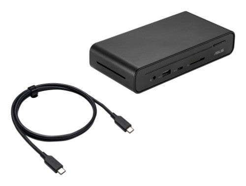 ASUS Triple Display USB-C Dock Duo DC301 Wired Black