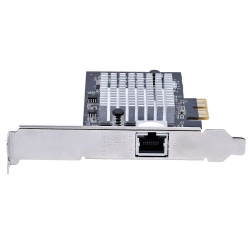 StarTech.com 1-Port 10Gbps PCIe Network Adapter Card, Network Card for PC/Server, Six-Speed PCIe Ethernet Card with Jumbo Frame Support, NIC/LAN Interface Card, 10GBASE-T and NBASE-T