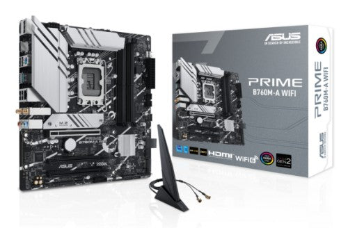 ASUS PRIME B760M-A WIFI Intel B760 LGA 1700 micro ATX